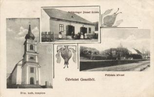 Geszti Schlesinger József üzletével