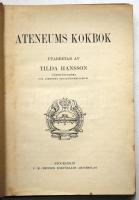 Hansson, Tilda: Ateneums kokbok Stockholm, Fritzes, 1925 Svéd szakácskönyv / Linen binding 253