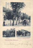 Temesbökény with the shop of Blatnyak