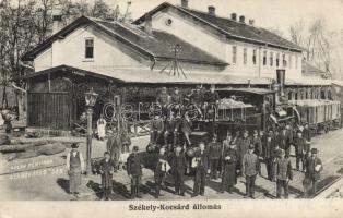Székelykocsárd railway station