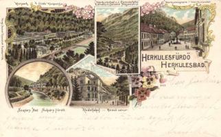 1899 Herkulesfürdő litho