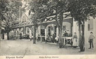 Előpatak-fürdő the restaurant of György Kásás