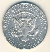 USA 1964. 1/2$ Ag "Kennedy" T:2 /  USA 1964. 1/2 Dollar "Kennedy" C:XF
