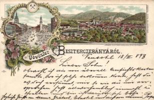 1898 Besztercebánya litho