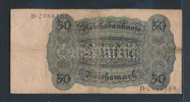 Német Birodalom/Weimari Köztársaság 1924. 50M hivatalos másolat T:III Germany/Weimar Republic 1924. 50 Mark official copy C:F