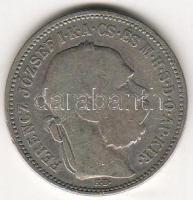 1892. 1K ezüst T:3/4