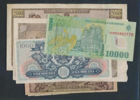 Románia/Német megszállás 1917. 1L + 5L + Románia 1943. 2000L + 1946. 10.000L + 1948. 1000L + 1949. 500L + 2000. 10.000L T:I,III Romania/German occupation 1917. 1 Lei + 5 Lei + Romania 1943. 2000 Lei + 1946. 10.000 Lei + 1948. 1000 Lei + 1949. 500 Lei + 2000. 10.000 Lei C:Unc,F