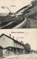 Margitfalva railway station and lime factory (Rb)