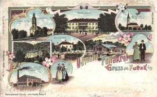 1899 Futak with sawmill and factory litho