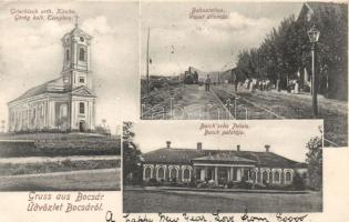 Bocsár with railway station