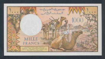 Dzsibuti 1991. 1000Fr T:I Djibouti 1991. 1000 Francs C:Unc