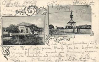 Bajmok with the shop of Jakab Berger