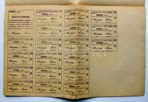 Bátaszék 1917. "Bátaszék-Sárközi Takarék és Hitelbank Részvénytársaság Bátaszéken" részvén...