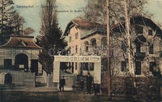 Savanyúkút Dr. Grimm sanatorium