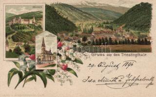 1894 Weissenbach an der Triesting litho