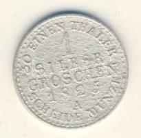 Német Államok/Poroszország 1825A 1 Sgr Ag "III. Frgyes Vilmos" T:3 German States/Prussia 1825A 1 silber Groschen Ag "Friedrich Wilhelm III" C:F