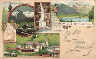 1899 Brenner (Tirol) litho