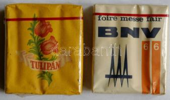 cca 1970 Bontatlan csomag Tulipán szivarka és BNV cigaretta