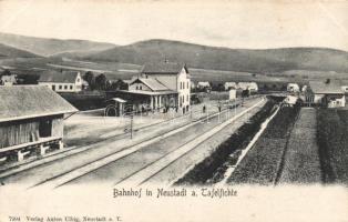 Nové Mesto pod Smrkem (Neustadt an der Tafelfichte) railway station