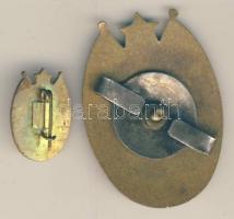 "Kiváló Határőr" zománcozott kitüntetés miniatűrrel T:2