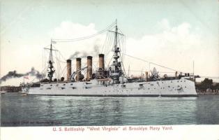 US battleship West Virginia