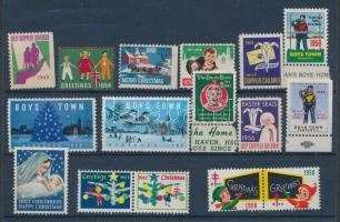 USA 1942-1962 Segélybélyegek 14 db