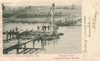 K.u.K. Pioneer batallion, bridge construction