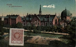 Rybnik with synagogue