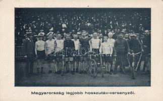 Hungarian champions of long distance cycling (non pc)