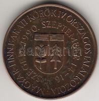1990. "Magyar-finn találkozó-Szeged" bronz T:2