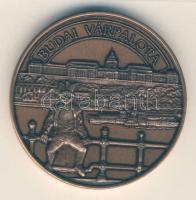 Budai Várpalota-Budapest Br emlékérem (d=42mm) szign:Bognár T:1-