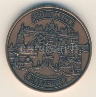 Budai Várpalota-Budapest Br emlékérem (d=42mm) szign:Bognár T:1-