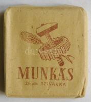 cca 1970 Bontatlan csomag régi Munkás szivarka