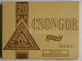 cca 1950 Bontott csomag Csongor szivar