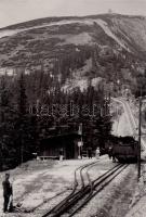 Schneeberg cogwheel railway station Baumgartner
