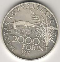 1997. "Régi balatoni hajók I." 2000Ft ezüst T:PP