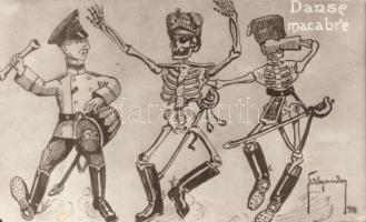 WW. I. anti war propaganda Danse macabre