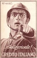 WW. I. Italy military propaganda s: Mauzan