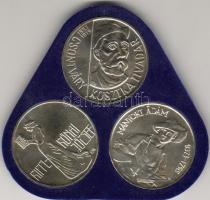 1976. "Festőművész I." sor 3x200Ft ezüst, eredeti plasztikdobozban T:2