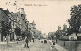 Ostrowo with synagogue