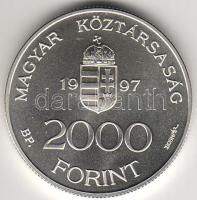 1997. "Integráció az EU-ba-Euro I" 2000Ft ezüst T:BU R! Csak 3000db!