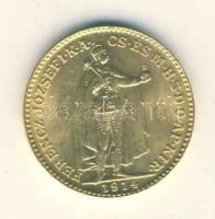 1914KB. 20K Au 6,8g "Bosznia címer" T:2 apró ph