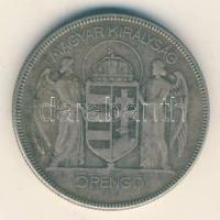 1930. 5P Ag "Horthy jobbra" T:3