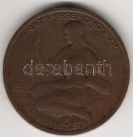 1925. "Jókai..." bronz Szign:Berán T:3 p.h