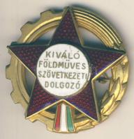 cca 1960. "Kiváló Földműves Szövetkezeti Dolgozó" kitüntetés dísztokban T:2