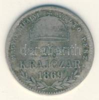 1869KB 20Kr Magyar Királyi Váltó Pénz Ag T:3