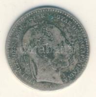 1869KB 20Kr "Magyar Királyi Váltó Pénz" Ag T:3