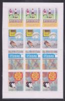 1969 Magyar Ifjúság, Labdarúgás, Honvédelem, Úttörők lapjainak közös levélzáró íve