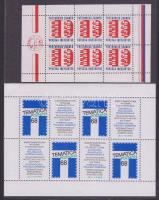 1966/1968 Brno-i és Poznan-i bélyegkiállítás levélzáró kisívei