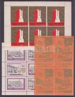 Nagyvázsony, Orosháza városok levélzáró kisívei  + Kazincbarcika emlékív